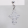 Clips  - Silver brass